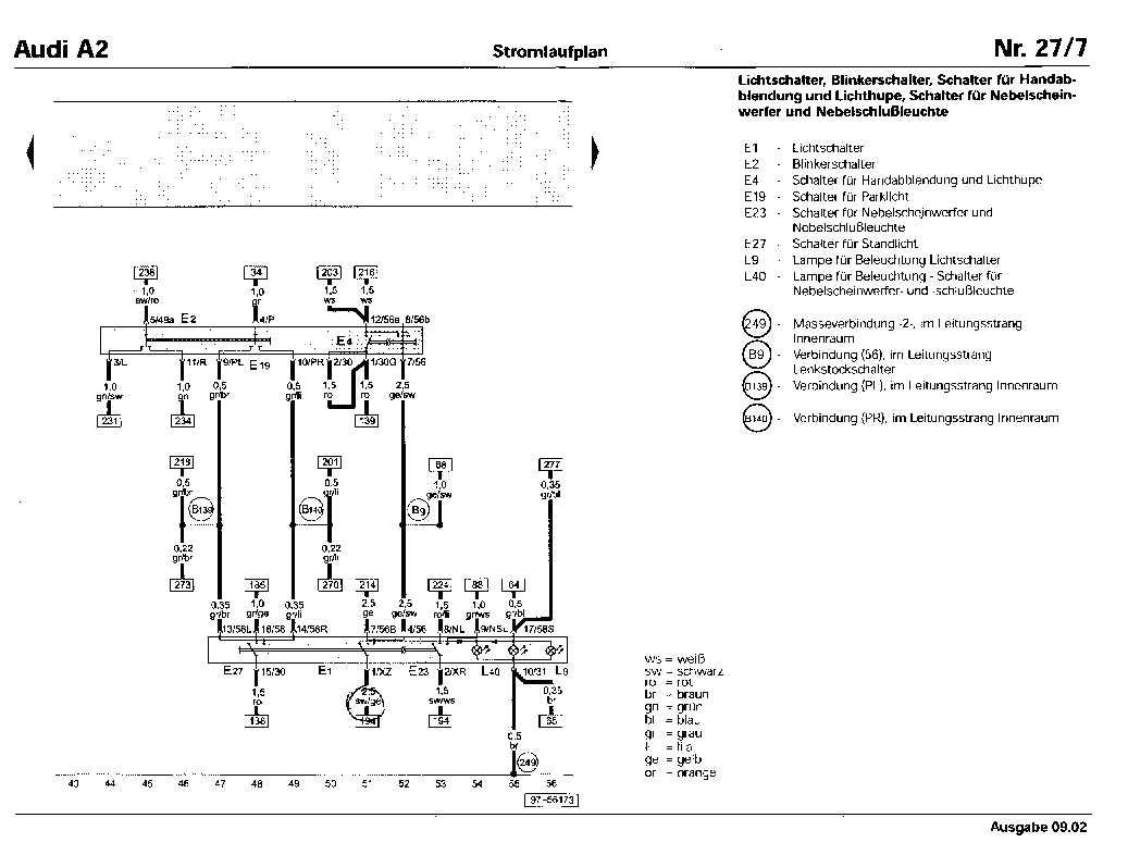 blinker schaltplan teile - Ausstattungen & Umbauten - Audi ...