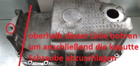 Schraube Ölwanne rund-gedreht - Technik - Audi A2 Club Deutschland