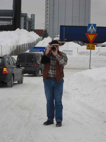 Ankunft im Hafen von Helsinki