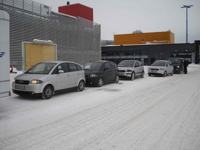 Ankunft im Hafen von Helsinki