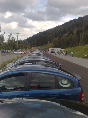 Auf der Rodelbahn