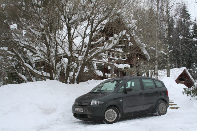 Anfahrt Fähre, Hütte