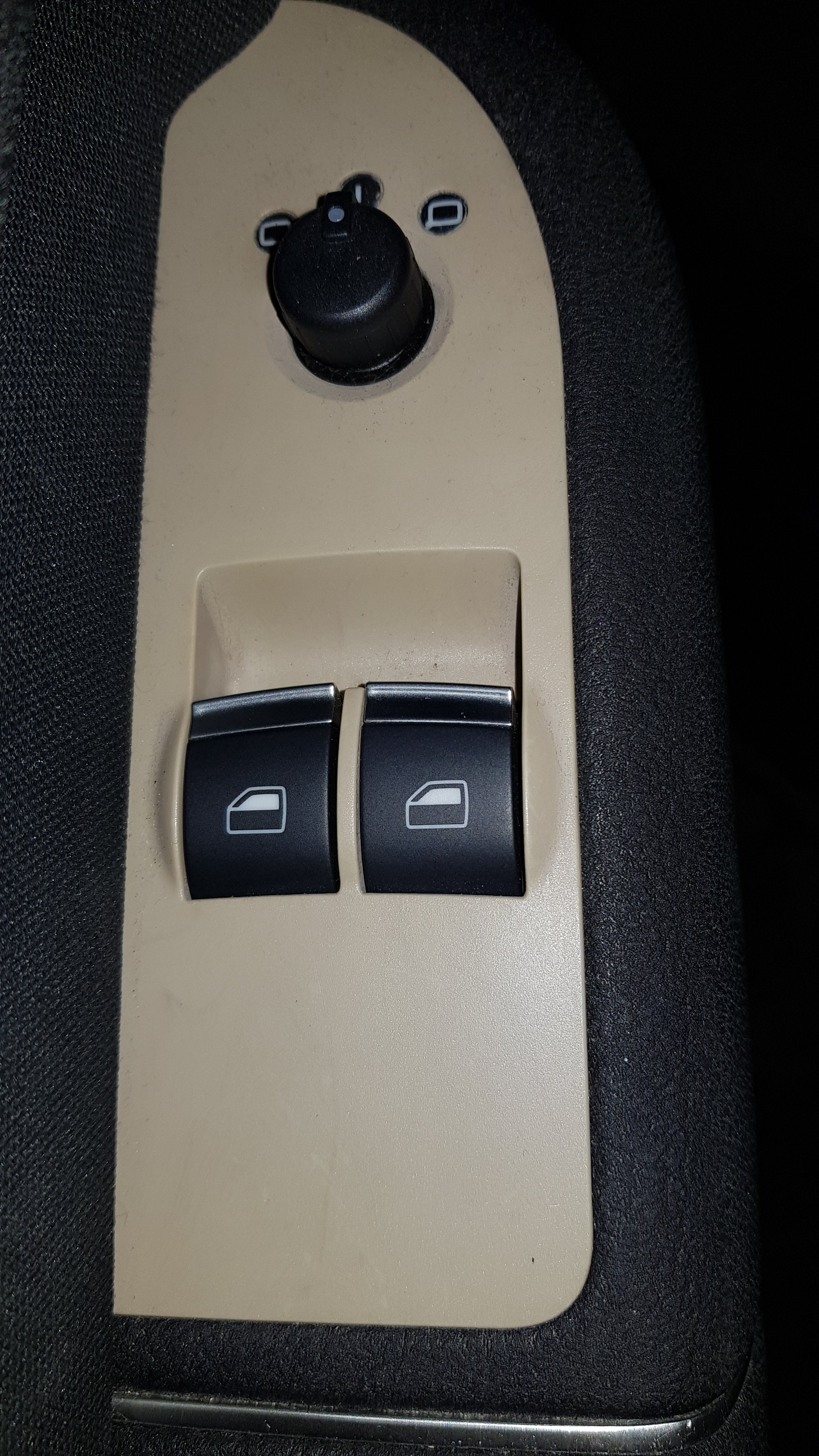Original Audi Schalter 2-Fach Fensterheber links