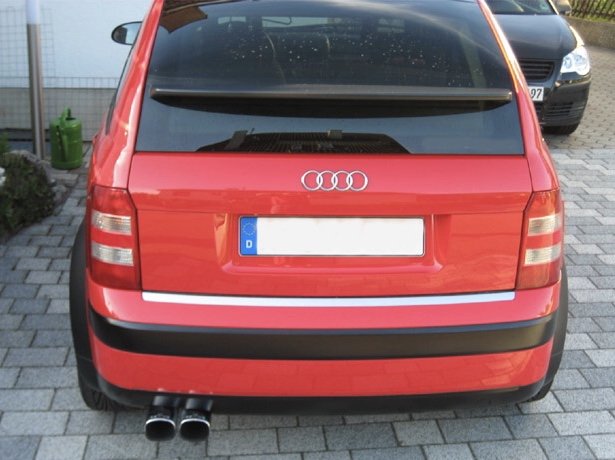 BN-Pipes Sportauspuff am 1.4er (BBY) - Ausstattungen & Umbauten - Audi A2  Club Deutschland